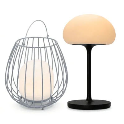 Ledningsfri bordlampe