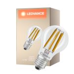 Ledvance LED Classic E27 Pære Filament Klar 5.7W 1055lm - 827 Ekstra Varm Hvid | Erstatter 75W