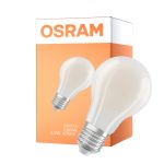 Osram Classic LED E27 Pære Filament Matt 2.2W 470lm - 840 Kold Hvid | Dæmpbar - Erstatter 40W