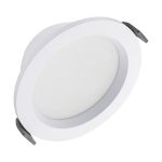 Ledvance LED Downlight Comfort Opal Aluminium Hvid 13W 1430lm 180D - 930-940 CCT | 116mm - Udsnit 100mm - IP44 - Bedste Farvegengivelse - Zigbee Dæmpbar 