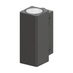 Ledvance Vægbelysning Urban Vario Aluminium Grå Up & Down 27W 2700lm - 830-840 CCT | IP65 - Dali Dæmpbar