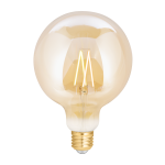WiZ Smart LED E27 Globe Filament Rav 125mm 6.5W 720lm - 820-845 Justerbar Hvid | Dæmpbar - Erstatter 50W