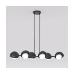 Emibig Pendel Lampe Boom Stål Sort | Egnet til 6x G9 - Max 8W