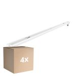 Fordelspakke 4x Noxion Lysrender Click V2 LED T8 | Egnet til 1x 60cm LED Lysrør