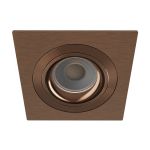 Noxion Forsænket Spot Boxi MR16 Vipbar Tekstur & Skinnende Guld | Udsnit 80mm - IP20 - Inkl. GU10 Sokkel