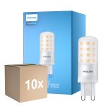Fordelspakke 10x Philips Corepro LED Capsule G9 4.8W 570lm - 827 ekstra varm hvid | erstatter 60W