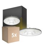 Fordelspakke 5x Bright Choice LED Highbay V2.0 200W 26000lm 90D - 840 Kold Hvid | IP65