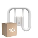 Fordelspakke 10x Ledvance DULUX-SQ LED 13W - 830 Varm Hvid | 2-Pinde - Erstatter 28W