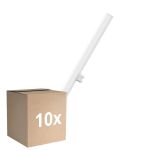 Fordelspakke 10x Osram LEDinestra HD Lighting S14d 4.7W 470lm - 927 Ekstra Varm Hvid | Bedste Farvegengivelse - Dæmpbar - Erstatter 40W