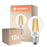 Fordelspakke 10x Ledvance Classic LED E27 Pære Filament Klar 11W 1521lm - 840 Kold Hvid| Erstatter 100W