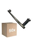 Fordelspakke 50x Noxion GST - Kompatibel Strain Relief  Sort
