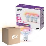 Fordelspakke 6x Fordelspakke 3x WiZ Smart LED Spot GU10 PAR16 5W 400lm 36D | Bedste Farvegengivelse - Dæmpbar - Erstatter 50W