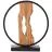 Brilliant Bordlampe Chaumont Aluminium Metal Træ Sort 6W 850lm - 830 Varm Hvid