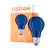 Osram LED Star Classic Decor E27 Pære Filament Matt 2.5W 10lm - Blue | Erstatter 4W