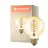 Ledvance Vintage 1906 LED E27 Globe guld 4.8W 420lm - 822 ekstra varm hvid | dæmpbar - erstatter 37W