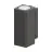 Ledvance Vægbelysning Urban Vario Aluminium Grå Up & Down 27W 2700lm - 830-840 CCT | IP65 - Dali Dæmpbar
