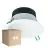 Fordelspakke 4x Philips LED downlight Coreline DN142B Aluminium Hvid 11W 1200lm 60D - 830 varm hvid | Udsnit 155mm - IP20 - Hvid Reflektor