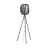 Eglo Gulvlampe Romazzina Stål Sort | IP20 - Egnet til 1x E27 