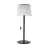 Eglo Bordlampe Scordiano Solar Stål Sort 2W 220lm - 830-840-865 CCT | IP44 - USB-C