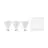 Fordelspakke 3x Eglo LED Spot GU10 4.9W 420lm - 827-865 Justerbar Hvid + RGB | Zigbee Dæmpbar - Erstatter 40W