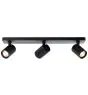 Brilliant Marty Loftlampe Aluminium Sandet Sort 15W 1050lm - 830 Varm Hvid | Inkl. 3x GU10