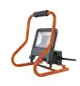 Ledvance LED projektør Arbejdslampe Mørk grå 50W 4500lm 110D - 840 kold hvid | IP54 - 2 Power Outlets - symmetrisk