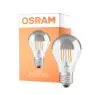 Osram Classic LED E27 Pære Filament Mirror Sølv 4W 400lm - 827 Ekstra Varm Hvid | Erstatter 35W