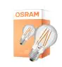 Osram Led Star Classic LED E27 Pære Filament Klar 4.9W 470lm - 827 Ekstra Varm Hvid | Lyssensor
