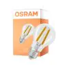 Osram Classic LED E27 Pære Filament Klar 3.8W 806lm Ultra Efficiency - 840 Kold Hvid | Erstatter 60W