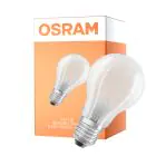 Osram Classic LED E27 Pære Filament Matt 6.5W 806lm - 865 Dagslys | Erstatter 60W