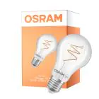 Osram Vintage 1906 LED Classic Slim E27 Pære Filament Klar 4.6W 470lm - 922 Ekstra Varm Hvid | Bedste Farvegengivelse - Dæmpbar - Erstatter 40W