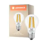 Ledvance Classic LED E27 Pære Filament Klar 11W 1521lm - 840 Kold Hvid| Erstatter 100W