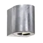 Nordlux Canto 2 Vægbelysning Stål Sølv Up & Down 10.6 W 500lm - 830 Varm Hvid