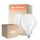 Fordelspakke 4x Osram Classic LED E27 Globe Filament Matt 17W 2452lm - 827 Ekstra Varm Hvid | Erstatter 150W