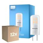 Fordelspakke 12x Philips Corepro LED Capsule GY6.35 1.8W 205lm - 827 ekstra varm hvid | erstatter 20W