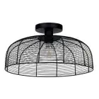 Eglo Loftlampe Rinroe Stål Sort Kobber | Egnet til E27
